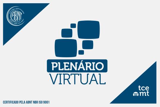 A imagem é um banner promocional de formato retangular com fundo em degradê de azul claro para azul escuro. No canto superior esquerdo, apresenta o selo circular da ABNT NBR ISO 9001, com as letras