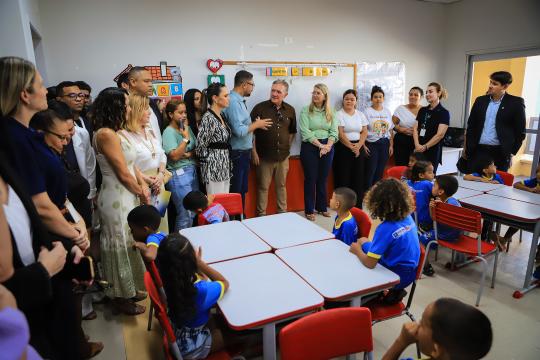 Visita técnica creche de Poconé