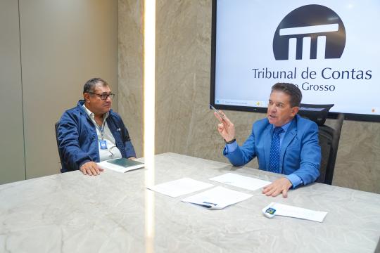 Reunião Cons. Presidente Sérgio Ricardo e ANM