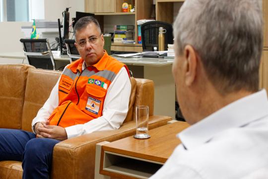 O secretário municipal de Defesa Civil, coronel Alessandro Borges Ferreira, defendeu a integração entre as instituições.